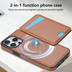 2 in 1 Detachable Card Pocket Magsafe Case – for iPhone 15 Series - Phone Cases & Covers