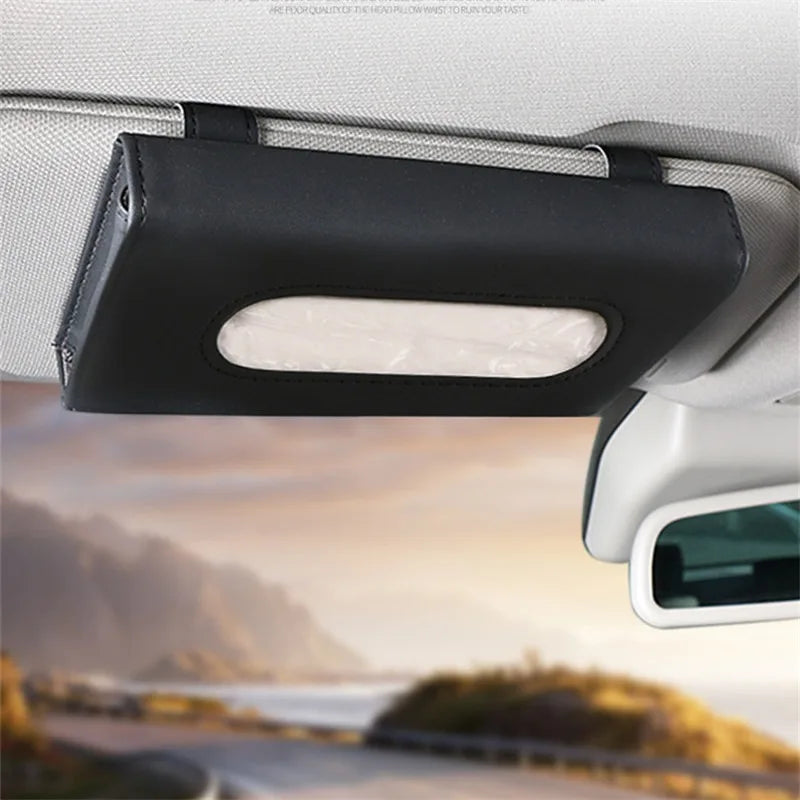 Car Sun Visor Tissue Box Holder by Snagg A Tissue Box