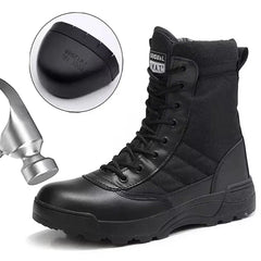 Men’s Steel Toe Tactical Work Boots by Snagg A Shoes