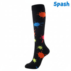 Unisex Compression Socks 20–30 mmHg Graduated Support for Nurses, Runners & Travel