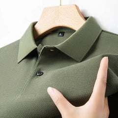 Premium 100% Cotton Polo Shirt | Silk-Like Finish Smart Casual Essential