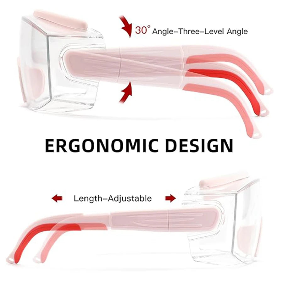 2 Pcs Anti Fog Safety Glasses by Snagg A Safety Glasses