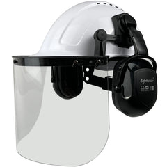 Forestry Safety Helmet With Face Shield & Ear Muffs by Snagg A Safety Helmet