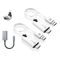 1080P 30M Wireless Video & Audio Transmitter Receiver Extender – Display Adapter for TV Box, Monitor & Projector