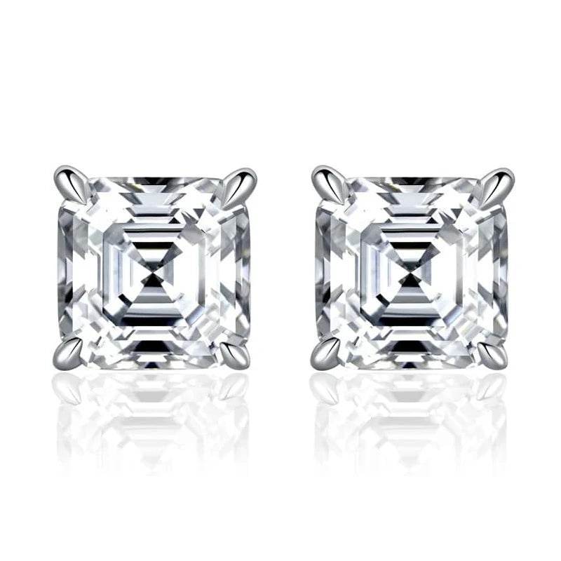 3CT Square Moissanite Jewelry Set - SnaggIt