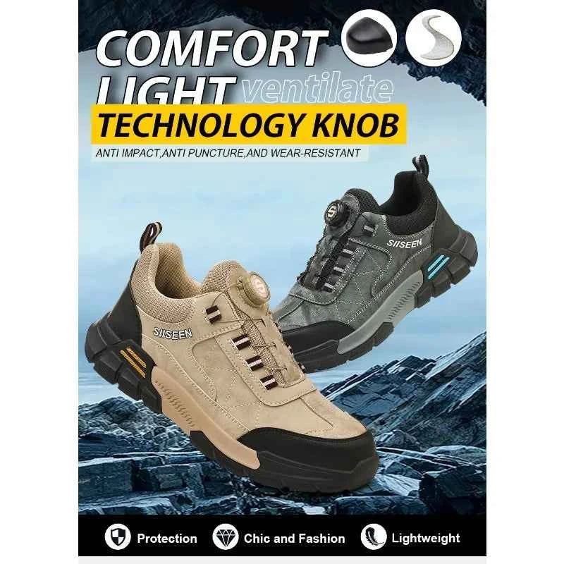 Men's low-cut work-style shoe – image 2