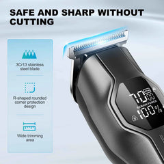 Professional 4 in 1 Complete Grooming System – High-Torque Cordless Clipper with 210 Minute Runtime