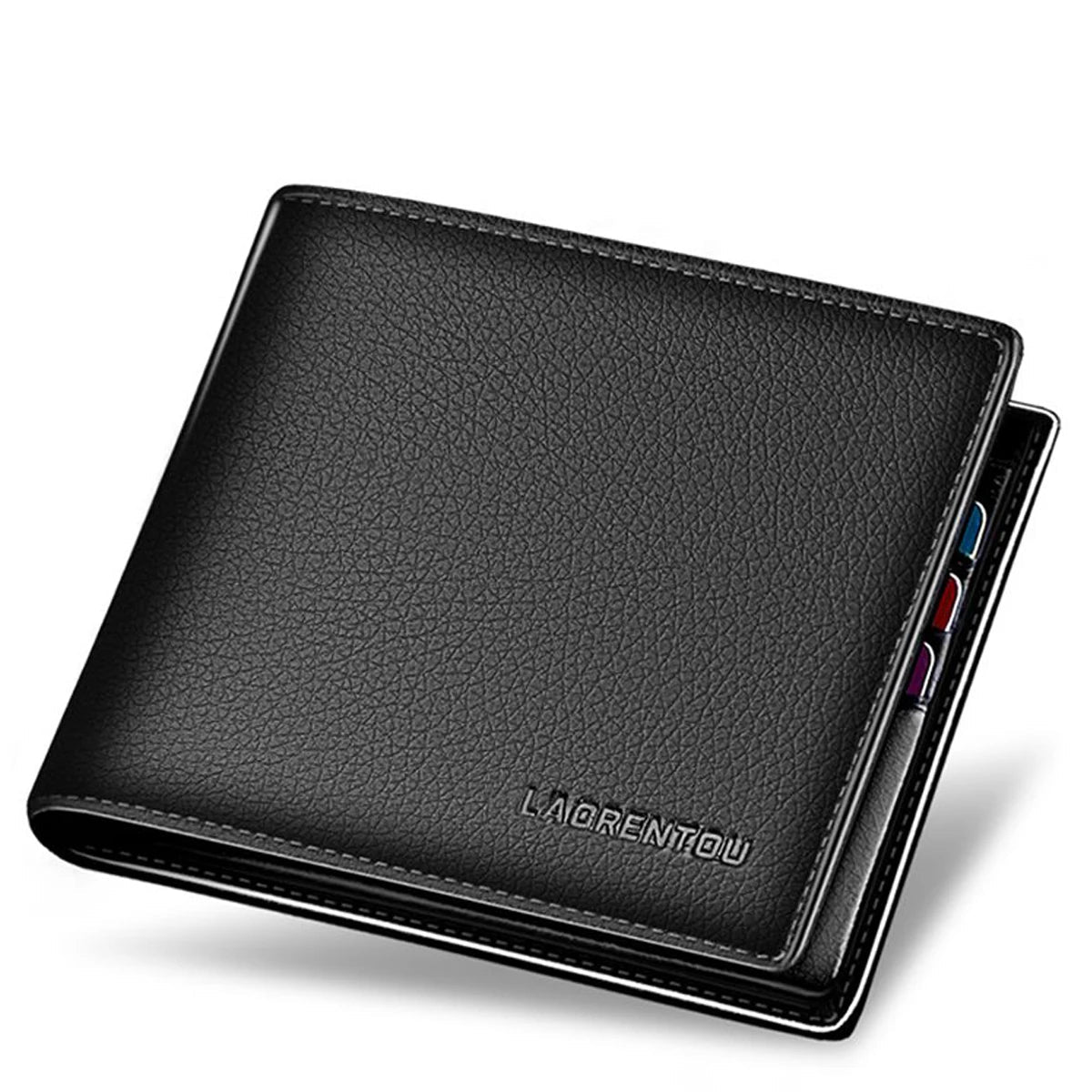 Genuine Leather Men’s Short Wallet by Snagg It Wallet