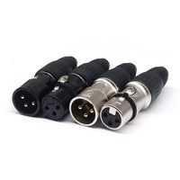 20 Pack XLR 3 Pin Microphone Connectors by Snagg A Cable Plug