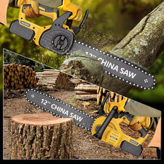 12" Cordless Chainsaw by Snagg A Chainsaw