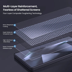 Samsung Galaxy S25 / Ultra / + / Edge Tempered Glass Phone Screen Protector by Snagg A Screen Protector