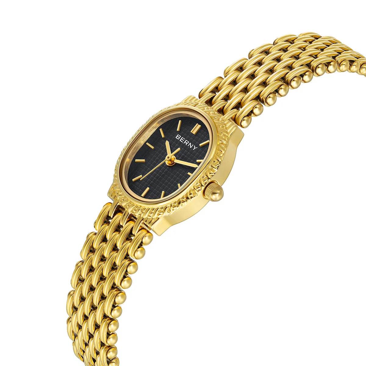 BERNY Women’s Gold Quartz Watch - SnaggIt