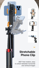 1.8M Bluetooth Remote Control Selfie Stick Tripod by Snagg A Tripod