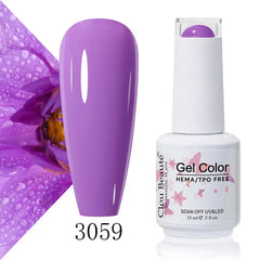 Professional 15ml HEMA & TPO-Free Gel Polish – High-Performance Semi-Permanent Varnish for Sensitive Skin
