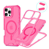 3 in 1 Magsafe Heavy Duty Armor Case - for IPhone 17 Series - Phone Cases & Covers