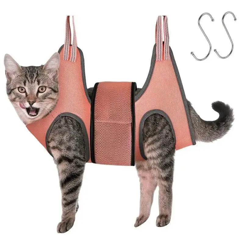 Cat Holder Grooming Hammock Restraint Bag - SnaggIt
