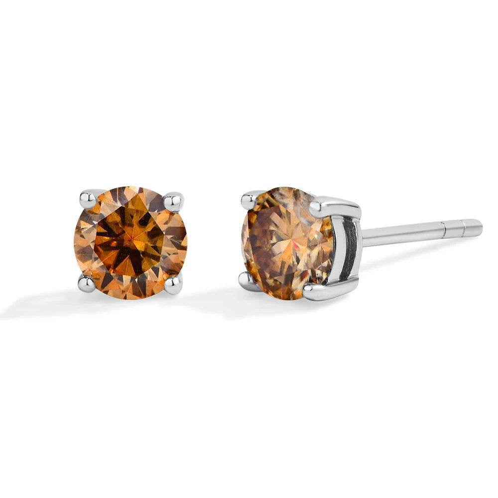 0.5CT Colored Moissanite Stud Earrings - SnaggIt