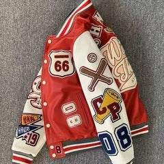 Streetwear Bomber Varsity Jacket by Snagg A Jacket