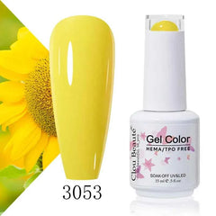 Professional 15ml HEMA & TPO-Free Gel Polish – High-Performance Semi-Permanent Varnish for Sensitive Skin