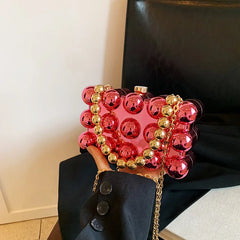 Luxury Acrylic Party Evening Purse by Snagg It Purses