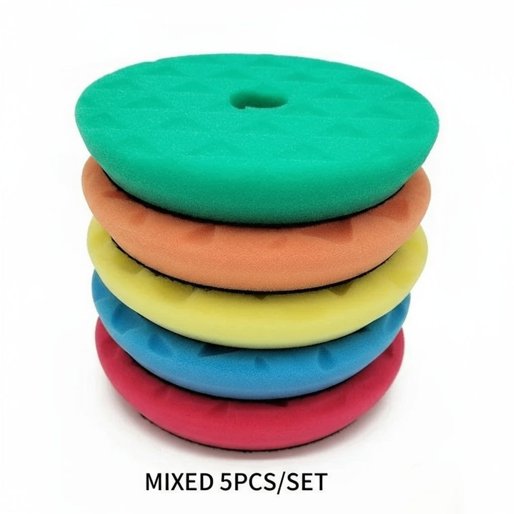 5"/6" Car Polishing Sponge Pad Kit by Snagg A Polishing Pad