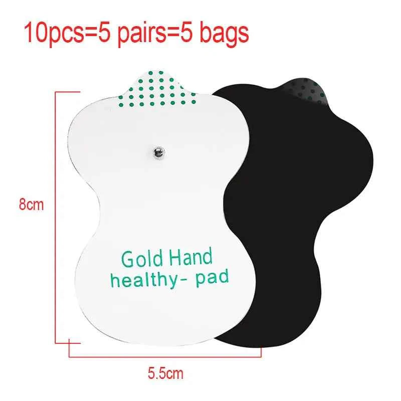 Reusable TENS EMS Electrode Pads – Conductive Gel Therapy Patches