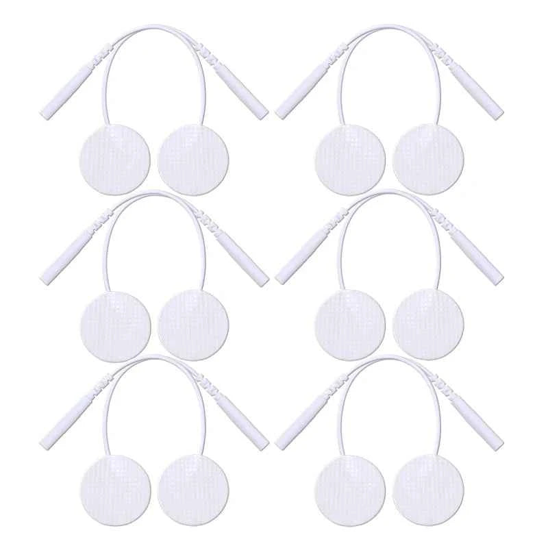 25mm Self Adhesive TENS Electrode Pads – Muscle Stimulator Gel Stickers (50/100 Pack)