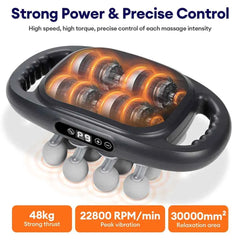 8/16 Heads Body High Frequency Vibration Massage Gun