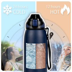 1L Stainless Steel High Performance Vacuum Flask | All Day Thermal Retention
