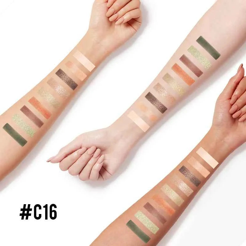 Signature 9 Color Eternal Love Palette – Shade C16 Professional Matte & Shimmer Collection