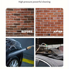 10 Pcs High Pressure Car Wash Extension Gun Set – 4000PSI Power Cleaning Kit