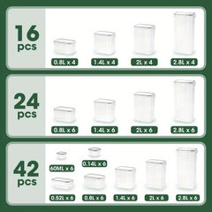 Airtight Food Storage Container Set by Snagg A Container