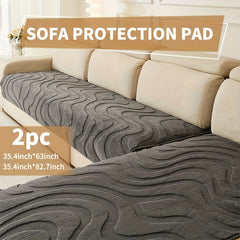 2pcs Bohemian Modern Wave Sofa Cushion Cover Set by Snagg A Sofa Cover