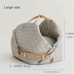 Dog Purse Carrier & Car Seat for Small Pets - SnaggIt