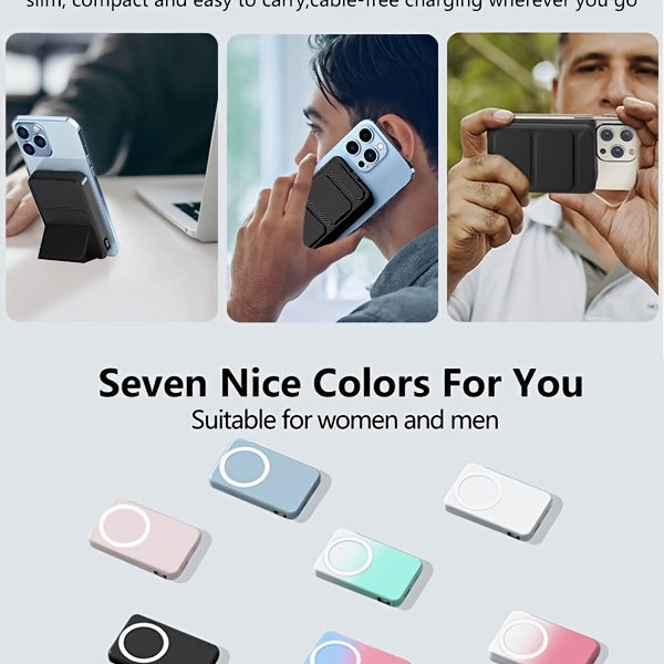 10000mAh Wireless Magnetic Power Bank by Snagg A Power Bank