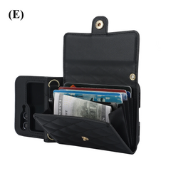 Crossbody Leather Wallet Case – for Samsung Galaxy Z Flip Series