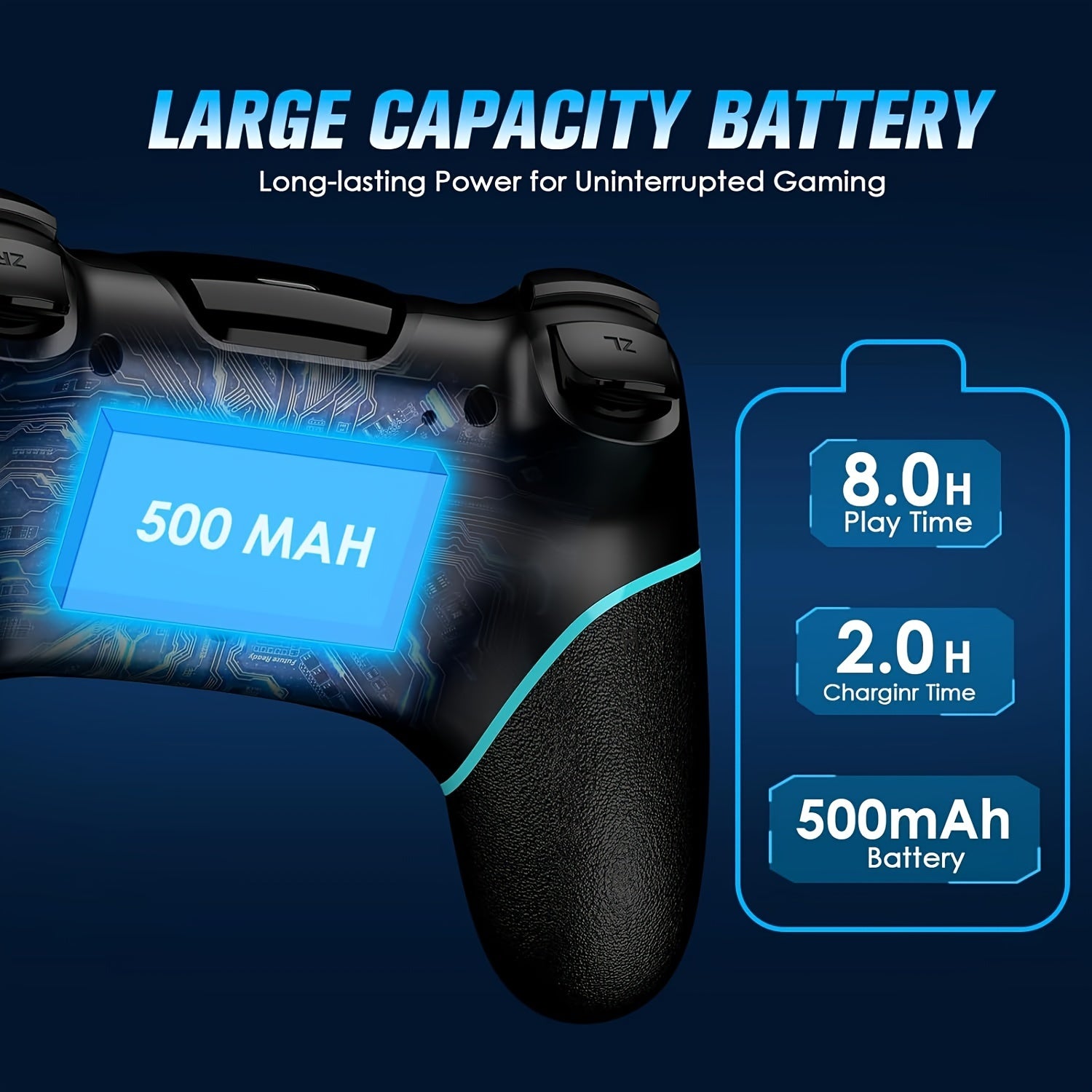 2 Pack Wireless Controllers Compatible With Switch, Lite & OLED by Snagg A Game Controller