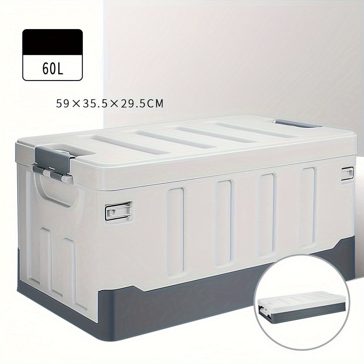 Foldable Car Trunk Organizer Box by Snagg A Storage Box