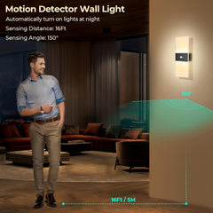 2pcs Rechargeable Magnetic Night Lights by Snagg A Wall Light