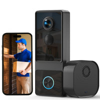 1080P Wireless Video Doorbell with Chime by Snagg A Doorbell Camera