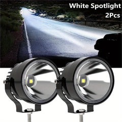 2pcs 10.16cm Round LED Off-Road Spot Lights by Snagg A Spot Lights