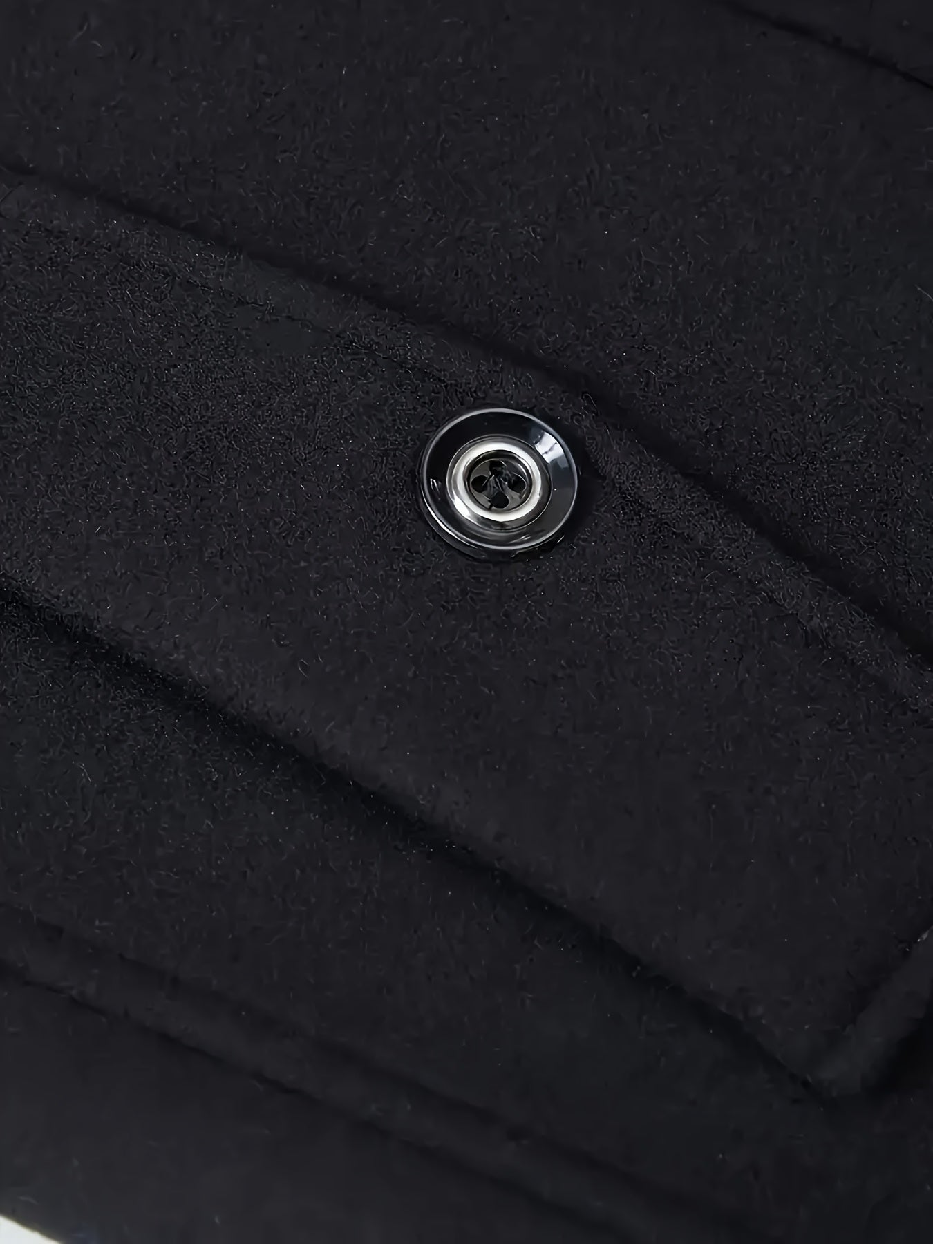 Men’s Elegant Double Collar Wool-Blend Trench Coat by Snagg A Coat