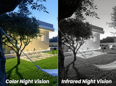 2K Solar Powered Wireless Security Camera Motion Detection & Two-Way Audio by Snagg An Outdoor Camera