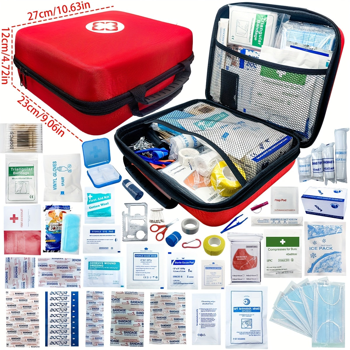 1030 in 1 Portable Emergency Kit by Snagg An Emergency Kit