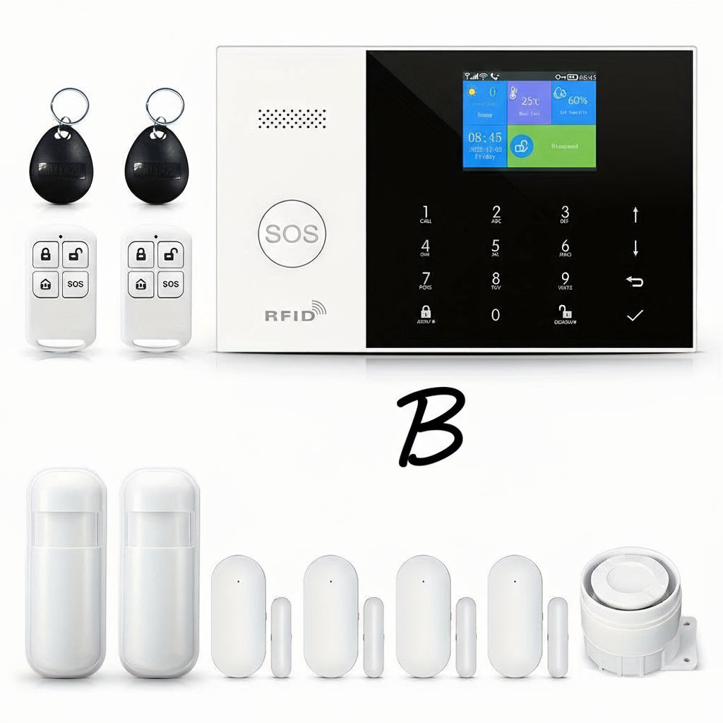 4G WiFi Smart Home Alarm System by Snagg A Sensor Alarm