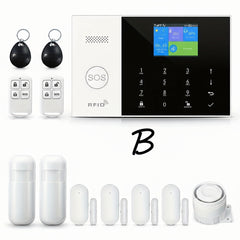 4G WiFi Smart Home Alarm System by Snagg A Sensor Alarm