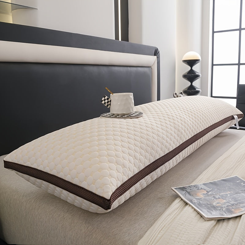 Soft Knitted 3D Massage Long Pillow – Ultra Comfort by Snagg A Pillow