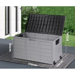 290L Outdoor Lockable Garden Storage Box by Snagg A Box