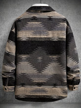 Men’s Creative Geometric Pattern Lapel Jacket by Snagg A Jacket