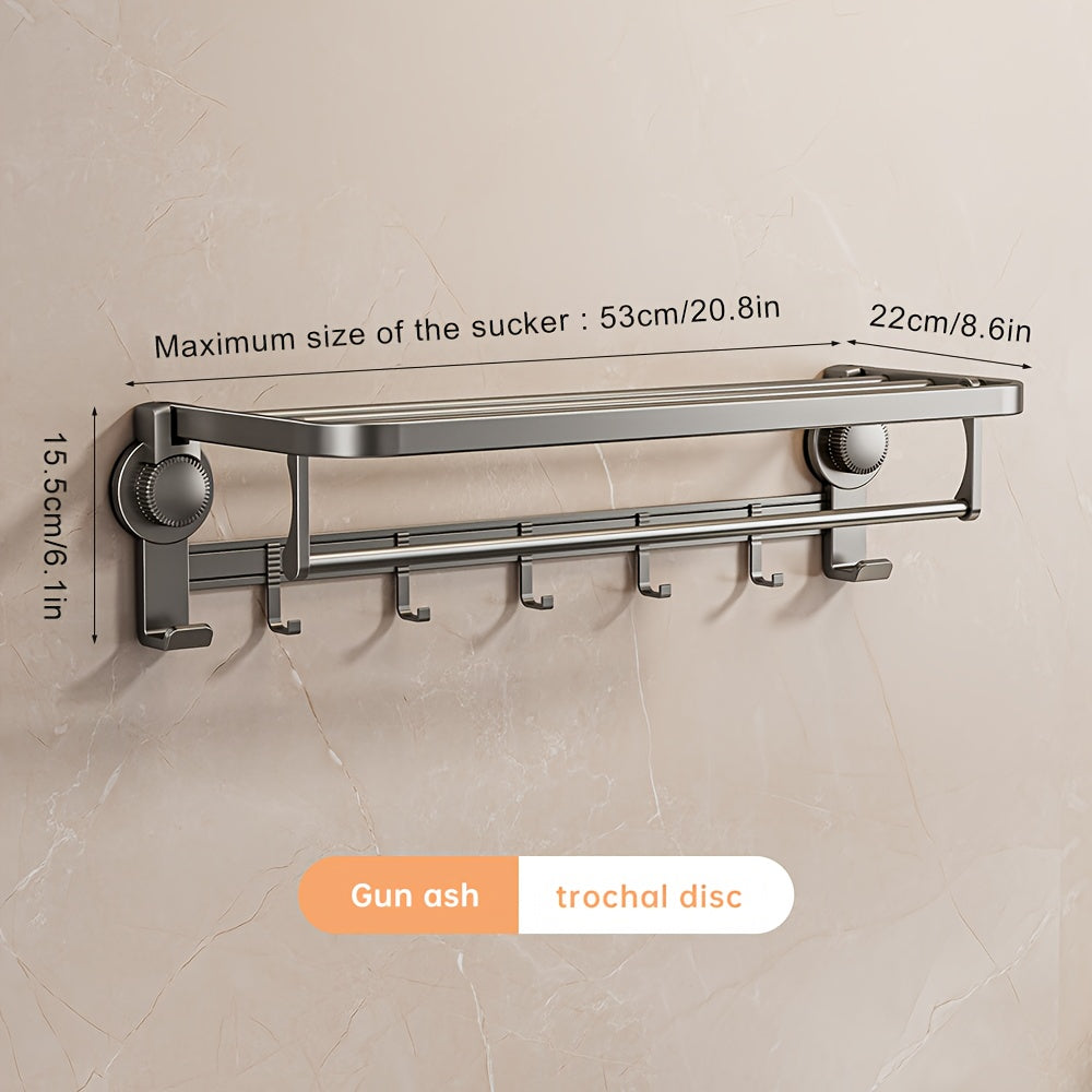 Wall-Mounted Towel Rack by Snagg A Rack